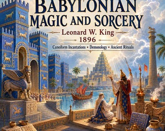 Magia y hechicería babilónica, antiguos conjuros mesopotámicos, demonios y magia ritual, PDF