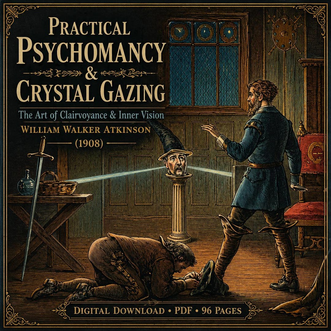 Practical Psychomancy & Crystal Gazing, Mind Powers, Clairvoyance ...