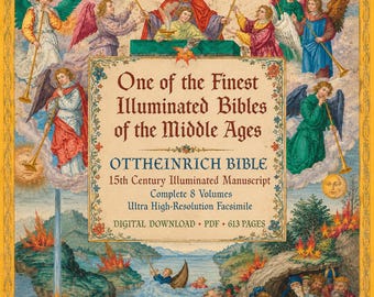 Illuminated Medieval German Bible, Gothic Manuscript Art - Complete Ottheinrich Bible, Ultra PDF