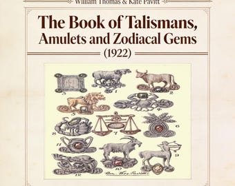 O Livro dos Talismãs, Amuletos e Gemas Zodiacais (1922), Magia Oculta, Astrologia, Conhecimento de Gemas, Esoterismo (PDF)