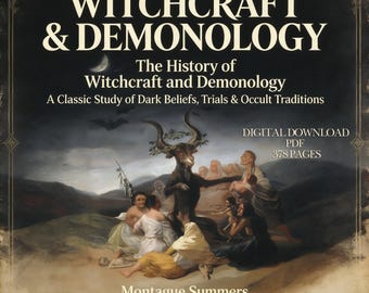 The History of Witchcraft and Demonology (1926) by Montague Summers, Witches, Demons & Occult Lore, PDF