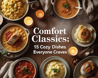 Comfortfoodrecepten – Gezellige maaltijden, eenvoudige zelfgemaakte gerechten en klassieke favorieten – pdf-e-book