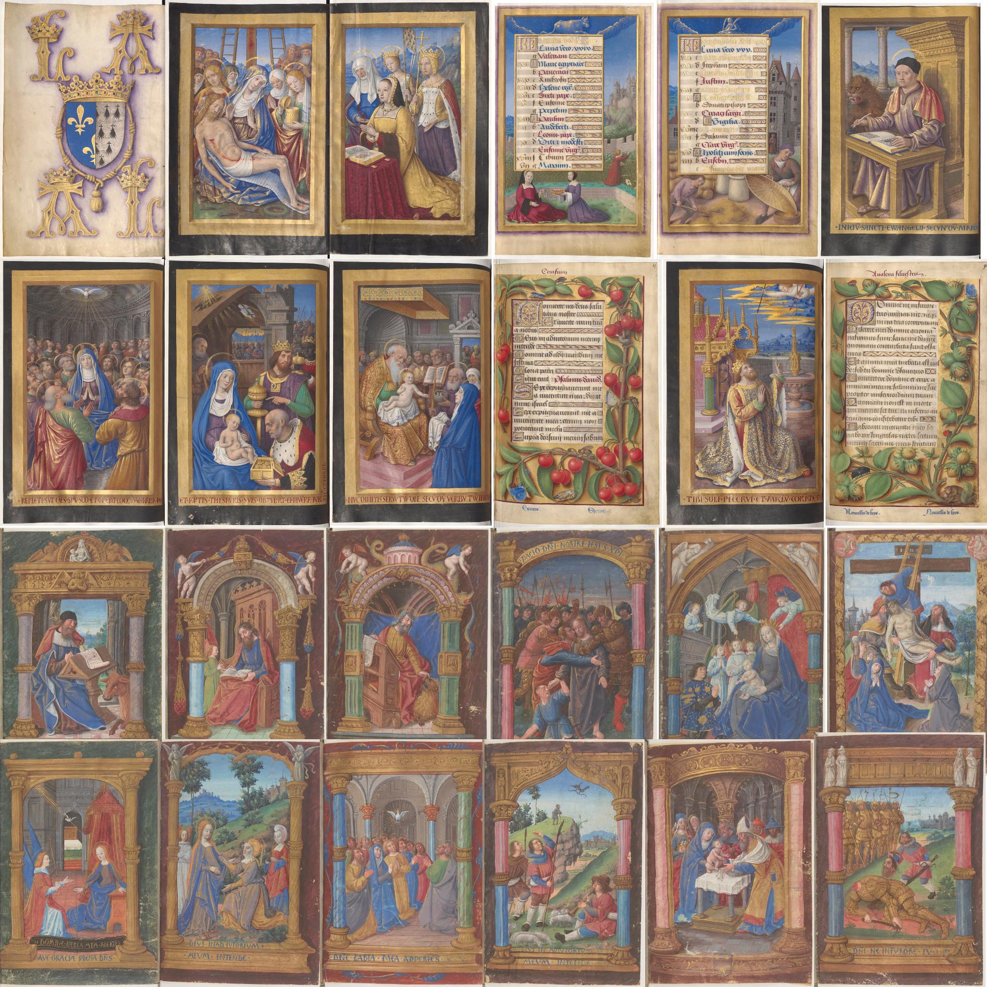 Illuminated Medieval Books of Hours Bundle – 53 Manuscripts, C. 1320 ...