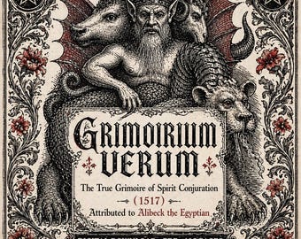 Grimoirium Verum (1517), Démonologie, Esprits infernaux, Magie planétaire, Rituels et pactes, Rare PDF occulte
