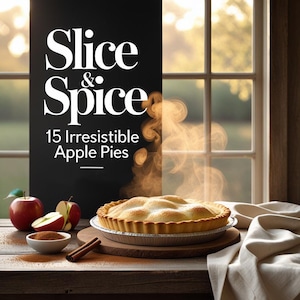 Apple Pie Recipe Guide | 15 Irresistible Apple Pies from Around the World | Digital PDF Cookbook