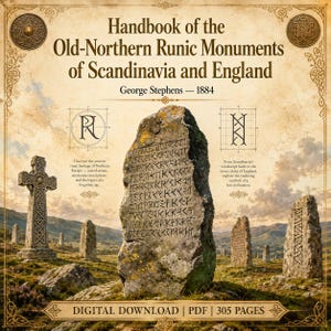 Runic Inscriptions, Viking Runestones – Handbook of Old-Northern Runic Monuments – Scandinavia & England (1884), PDF