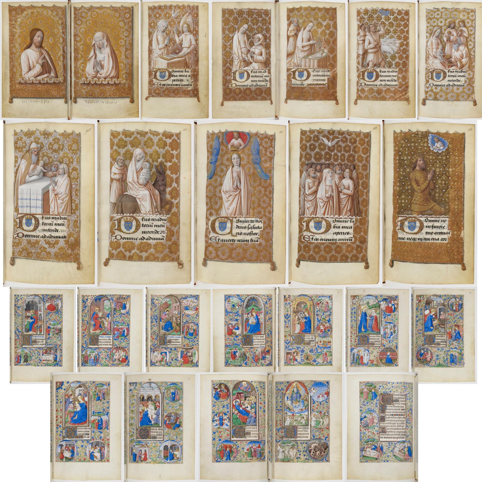 Illuminated Medieval Books of Hours Bundle – 53 Manuscripts, C. 1320 ...