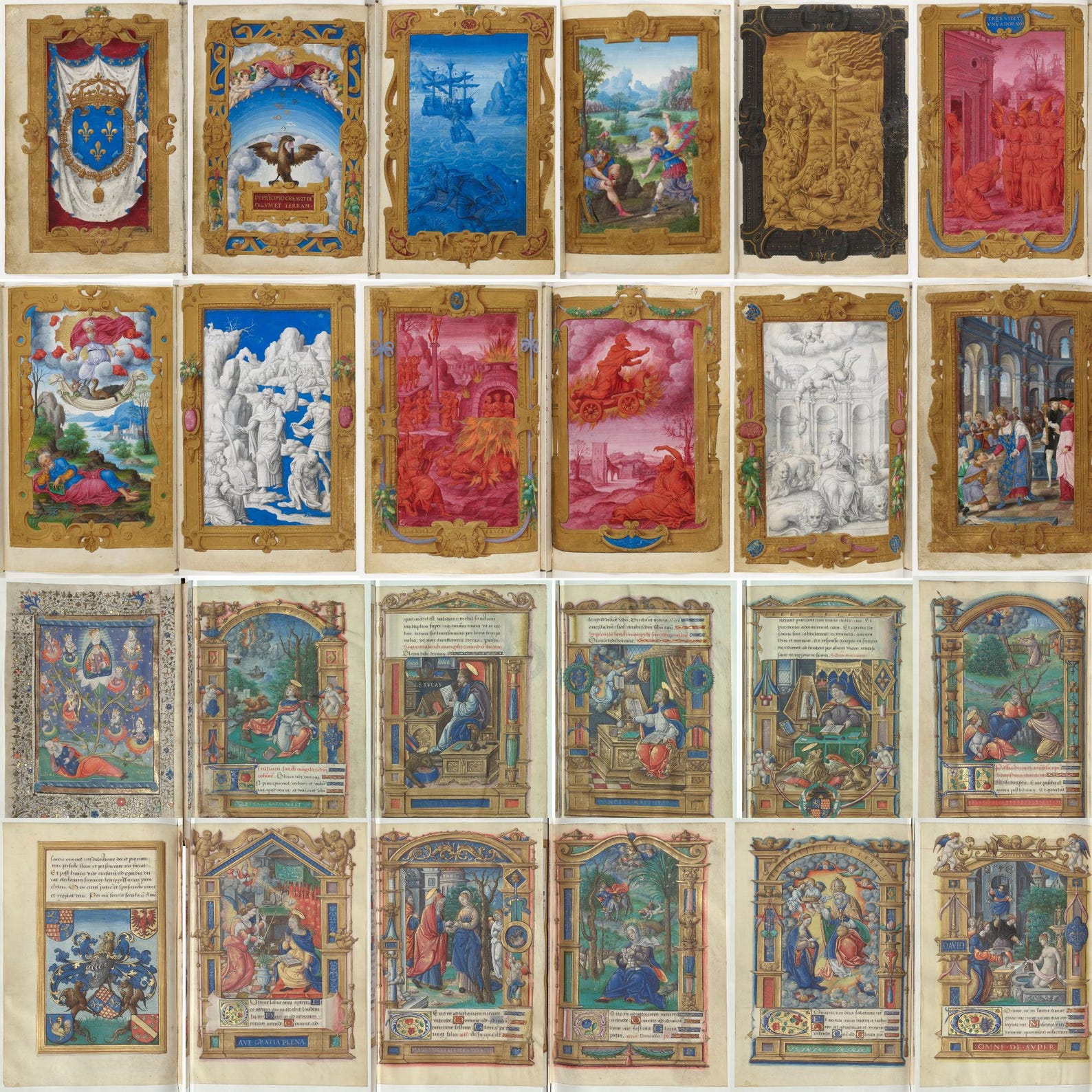 Illuminated Medieval Books of Hours Bundle – 53 Manuscripts, C. 1320 ...