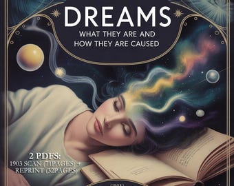 Vintage Occult Dream Philosophy, Astral Sleep Mysticism - Dreams by Leadbeater (1903 & 1918 Bundle), PDF