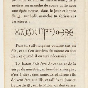 Black Magic Grimoire, La Veritable Magie Noire (1750), Secret Occult Practices, French, English, PDF image 3