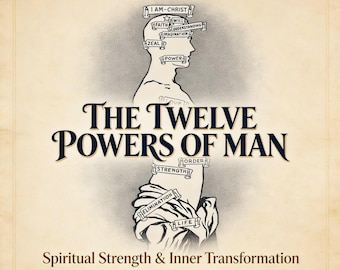 The Twelve Powers of Man (1930) — Charles Fillmore, Metaphysical Spirituality, Esoteric Wisdom, Vintage PDF