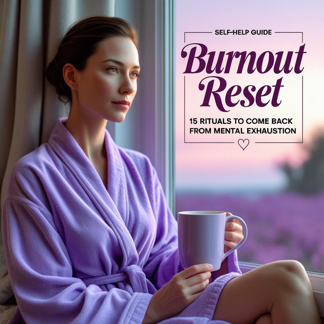 Burnout Recovery Guide: 15 Self-care Rituals for Mental Healing, PDF ...