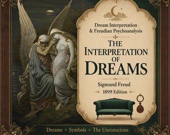 The Interpretation of Dreams (1899) — Sigmund Freud, Original Vintage Psychology eBook, Psychoanalysis Classic, PDF