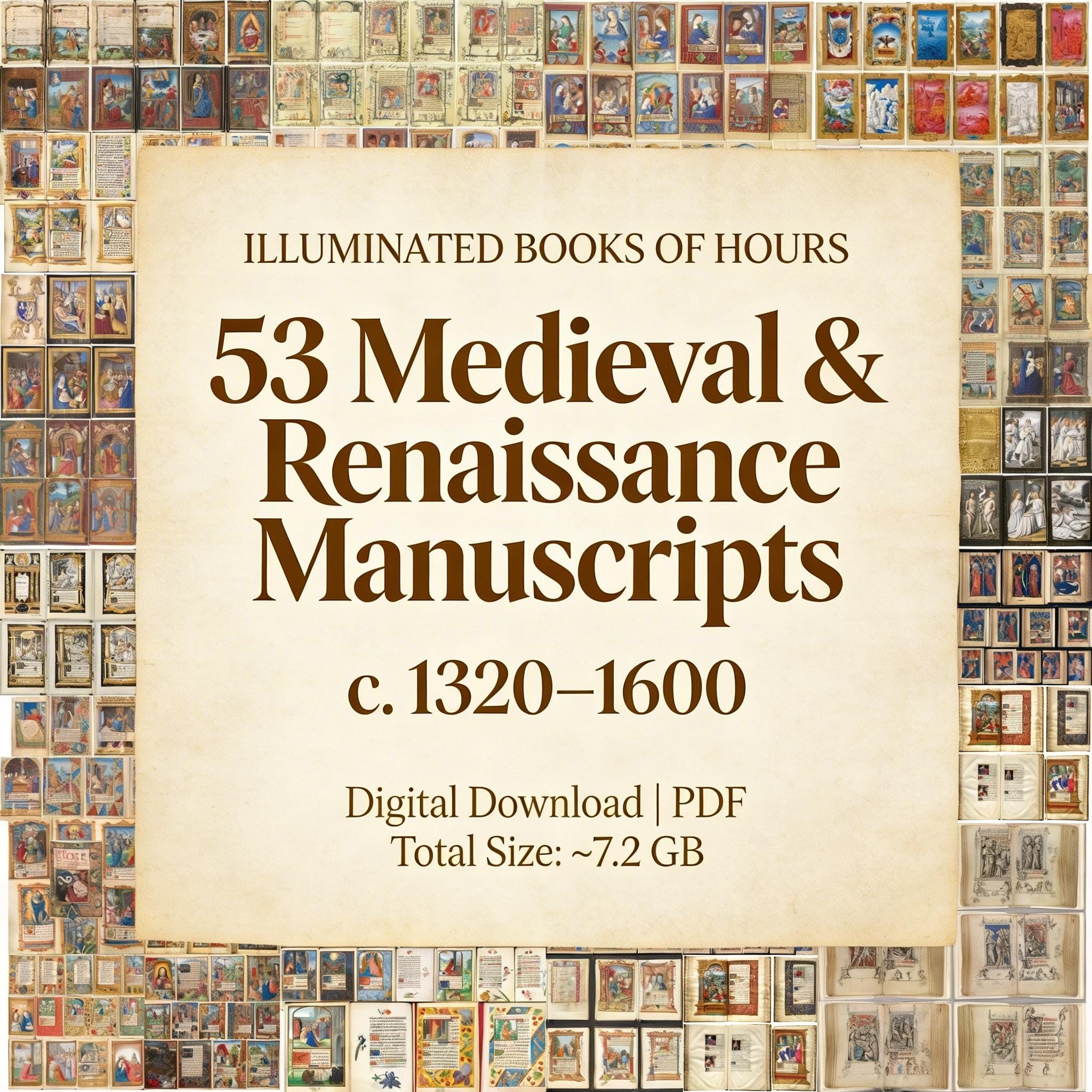 Illuminated Medieval Books of Hours Bundle – 53 Manuscripts, C. 1320 ...