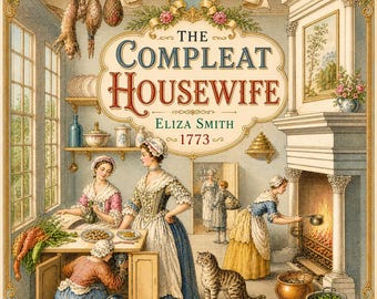 Libro de cocina y manual del hogar del siglo XVIII: La ama de casa completa (1773), recetas históricas raras, PDF