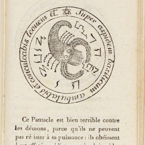 Black Magic Grimoire, La Veritable Magie Noire (1750), Secret Occult Practices, French, English, PDF image 9