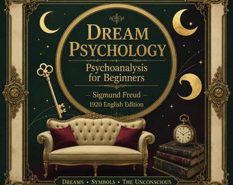 Dream Psychology, Sigmund Freud, Psychoanalysis for Beginners, Dream Interpretation, Unconscious Mind, PDF