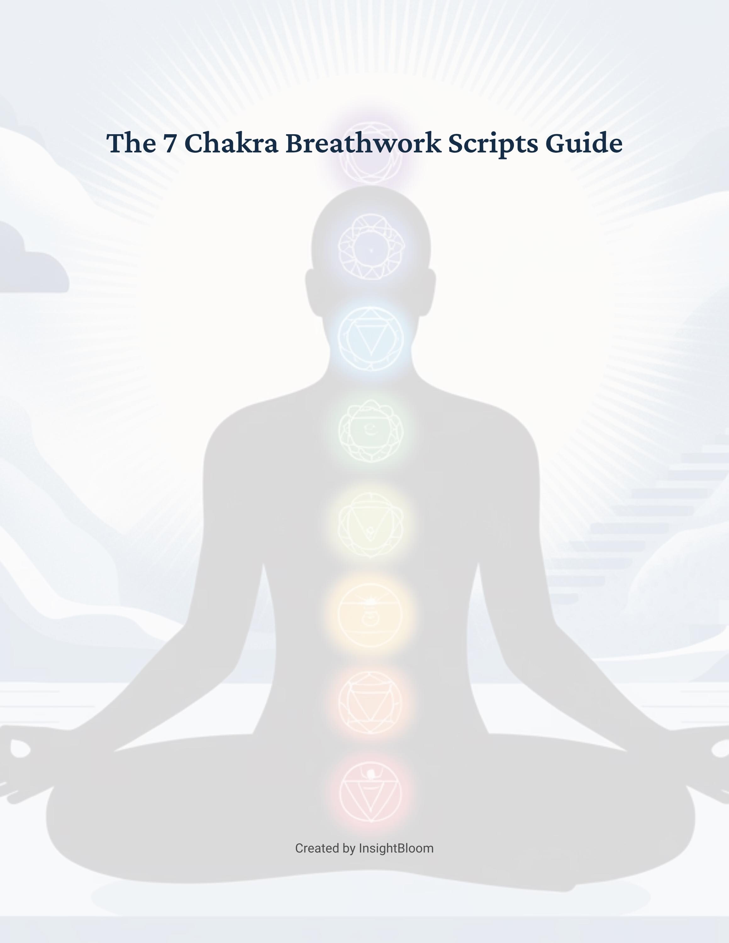 The 7 Chakra Breathwork Scripts Guide, PDF, Printable Ebook - Etsy