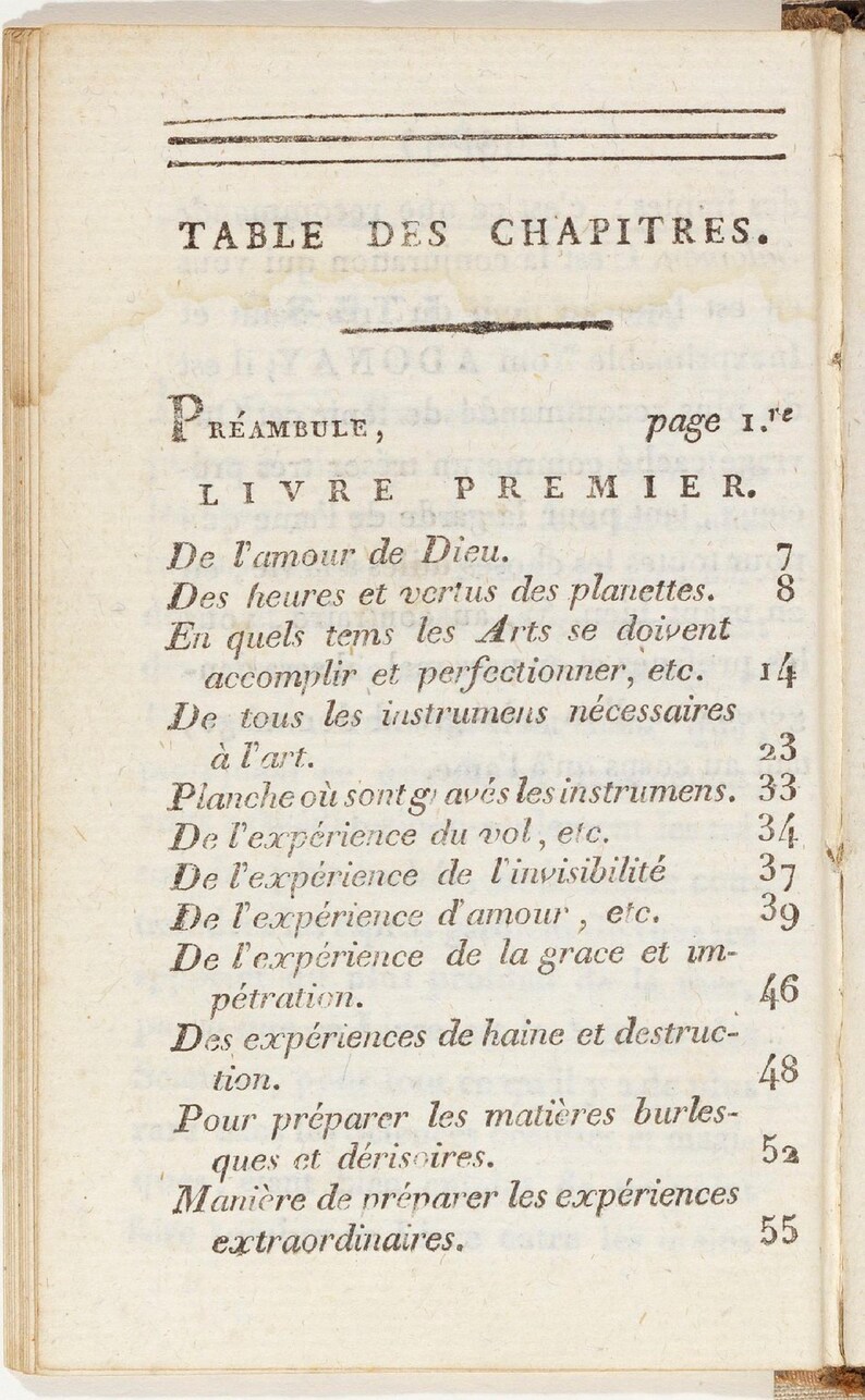 Black Magic Grimoire, La Veritable Magie Noire (1750), Secret Occult Practices, French, English, PDF image 14