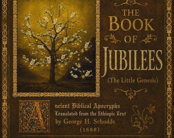 The Book of Jubilees (1888), Lost Biblical Apocrypha, Ancient Hebrew Text, Little Genesis, PDF