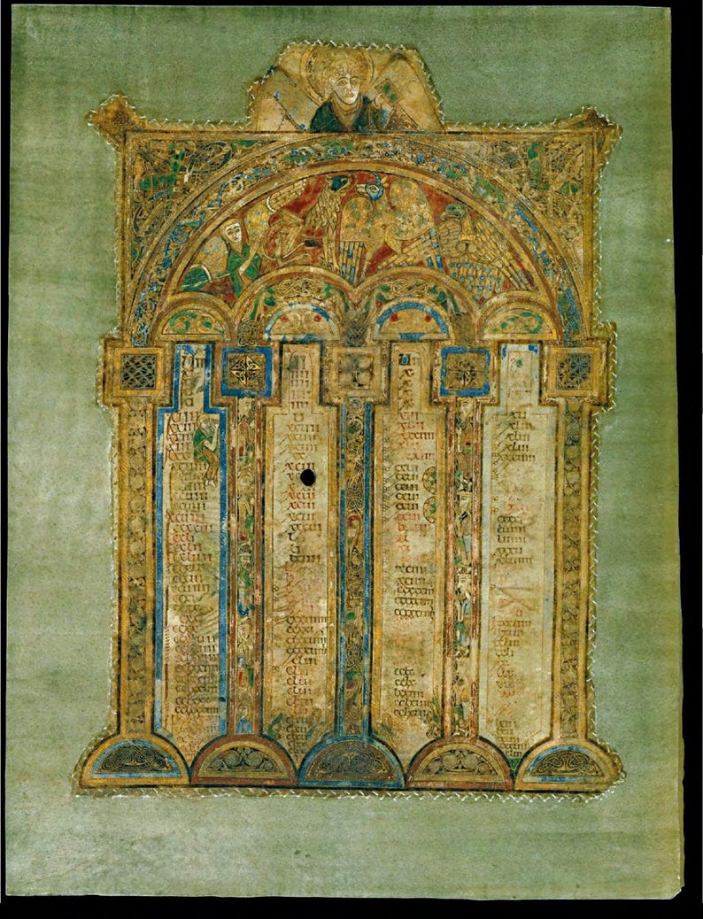 Book of Kells – Complete Digital Manuscript (c. 800 AD), Illuminated ...