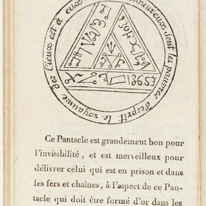 Black Magic Grimoire, La Veritable Magie Noire (1750), Secret Occult Practices, French, English, PDF image 11
