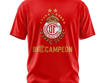 Two-time Liga MX Champion Jersey Design, PNG, PDF, AI Alexis Vega Deportivo Toluca Champion