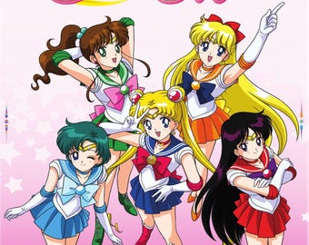 Sailor Moon + Sailor Moon Crystal Complete Anime Series (239 Episodes + 7 Movies + Specials)