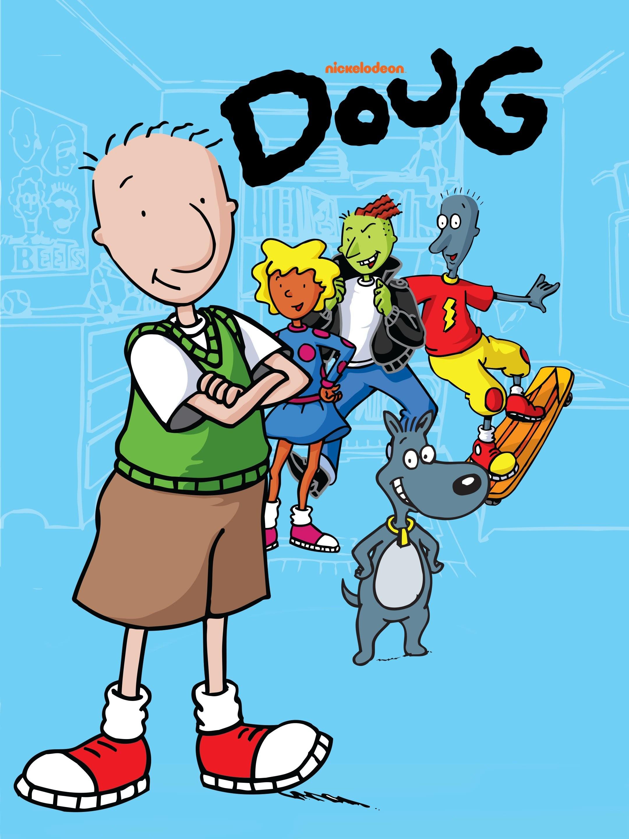 Doug Complete Animated Series Seasons 1-7 (117-episodes + Movie