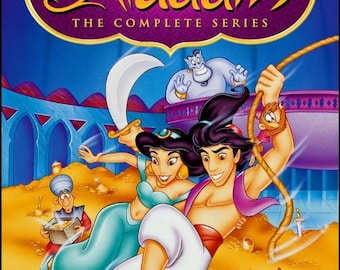 Aladdin 1994 Complete Animated Series + 3 Movies (86-Episodes)