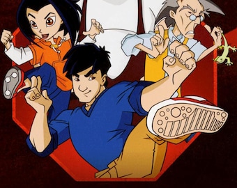Jackie Chan Adventures Complete Animated Series Seasons 1-5 (95 Episodes)