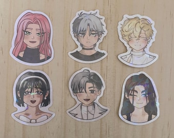 ALNST Stickers - Alien Stage | Ivan, Till, Mizi, Sua, Luka, Hyuna |