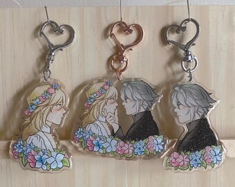 Alhaitham & Kaveh Acrylic Keychain | HAIKAVEH |  - Genshin Impact