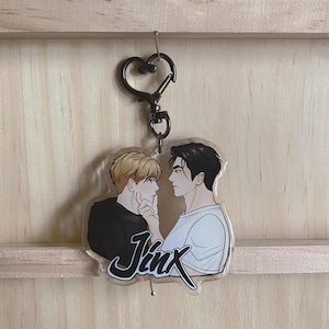 Joo Jaekyung & Kim Dan Acrylic Keychain | JOONGDOK |  - JINX (manhwa)