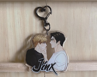 Joo Jaekyung & Kim Dan Acrylic Keychain | JOONGDOK |  - JINX (manhwa)