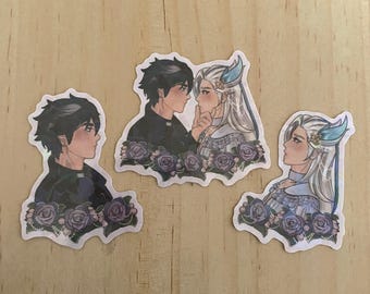 Wriothesley & Neuvillette Stickers | WRIOLETTE |  - Genshin Impact