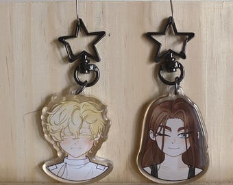Luka & Hyuna Acrylic Keychain | HYULUKA |  - Alien Stage | ALNST |