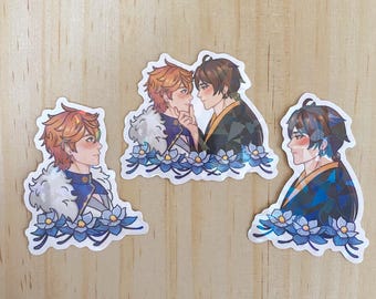 Zhongli & Tartaglia Stickers | ZHONGCHI |  - Genshin Impact