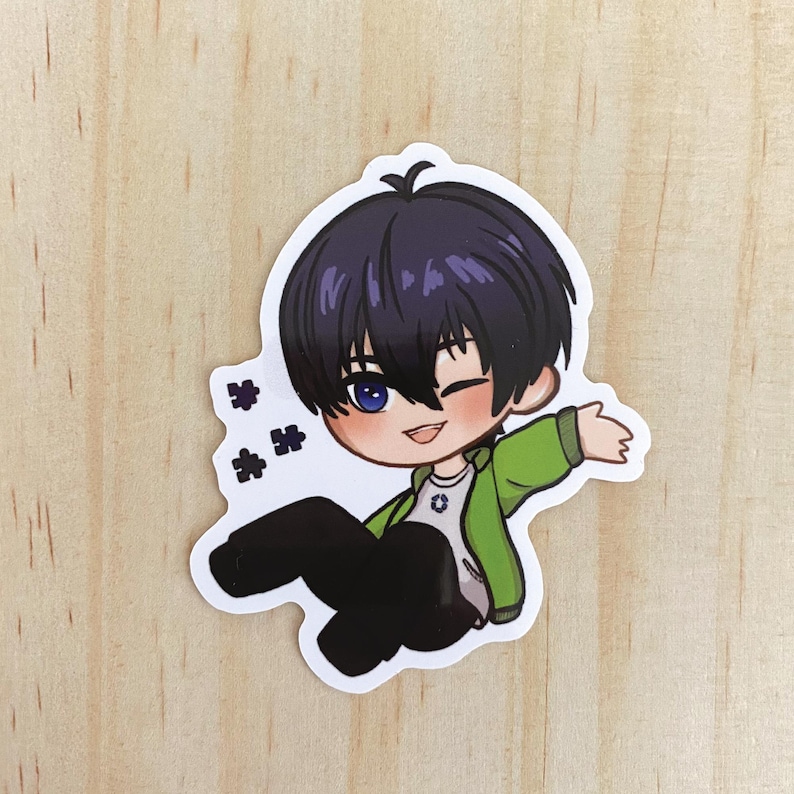 Pegatinas BLUE LOCK / Bachira, Chigiri, Rin, Isagi, Kaiser, Nagi, Reo ...