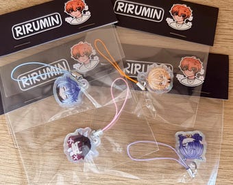 NOD-KRAI Phone Charms - Genshin Impact | Flins, Varka, Columbina, Lauma |