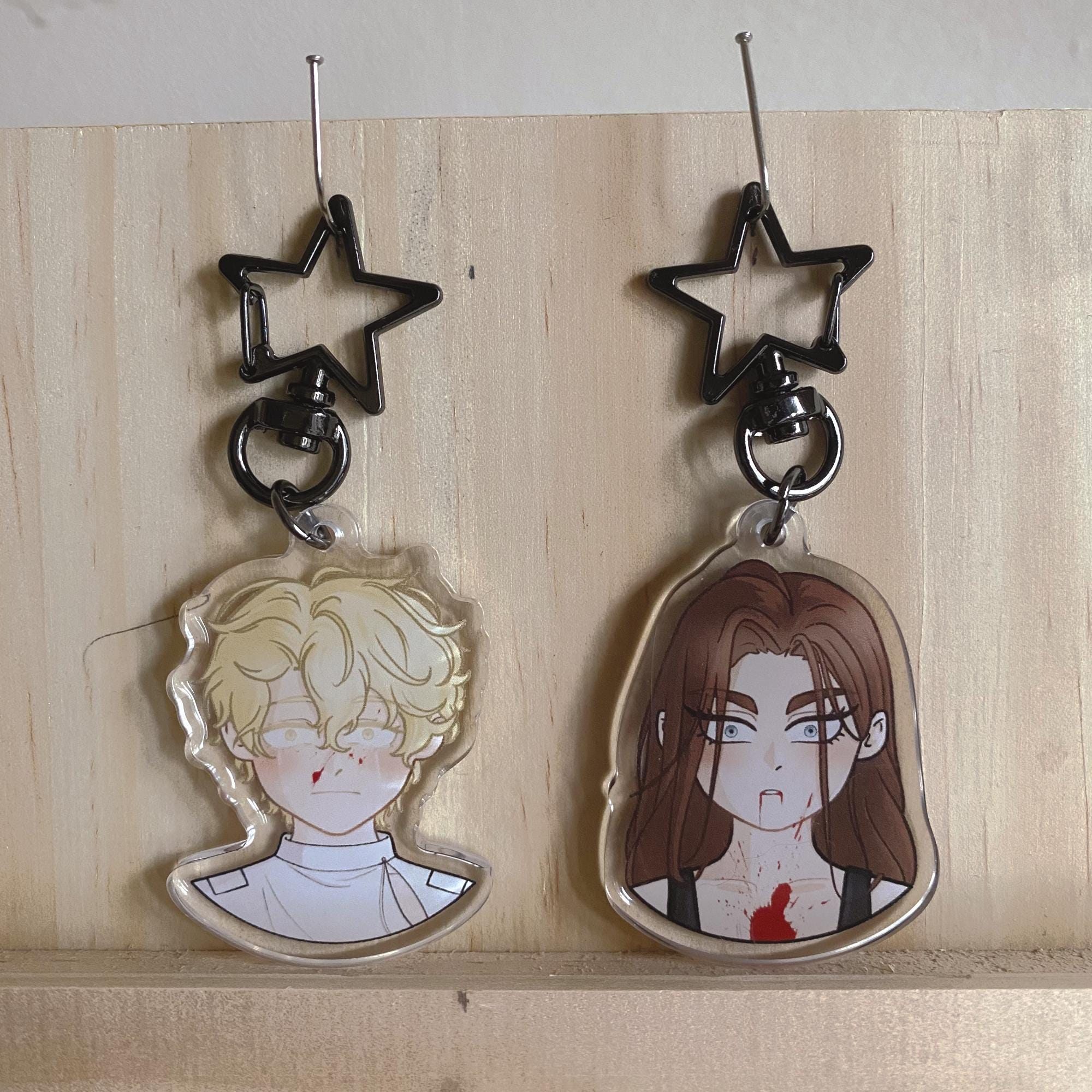 Luka & Hyuna Acrylic Keychain | HYULUKA | - Alien Stage | ALNST | - Etsy