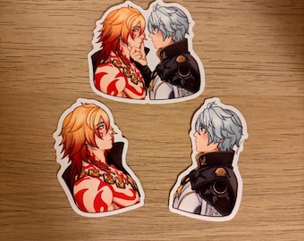 Phainon & Mydei Stickers | PHAIDEI |  - Honkai Star Rail