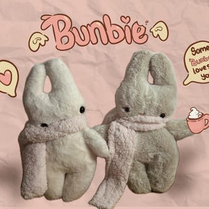 Schattige handgemaakte knuffels 'Bunbie' afbeelding 2
