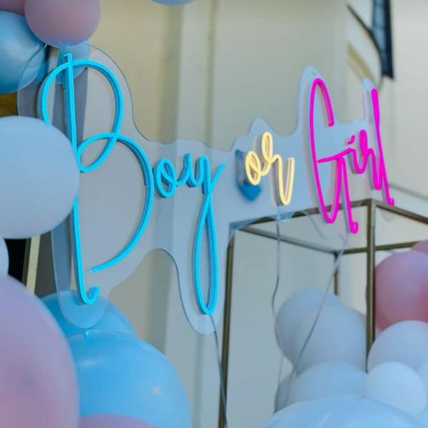 Custom LED Neon Sign, Personalized Wedding Decor, Bar Sign