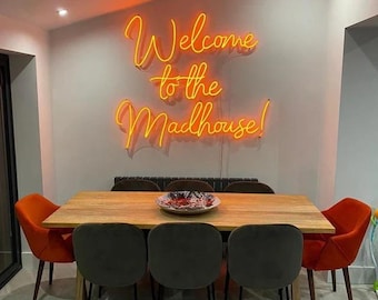 Custom Neon Sign – Personalized LED Light for Bedroom, Wedding, Business Logo, Bar, Kids Room | Custom Text Wall Decor