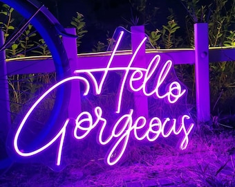 Insegna al neon a LED personalizzata, decorazione murale personalizzata