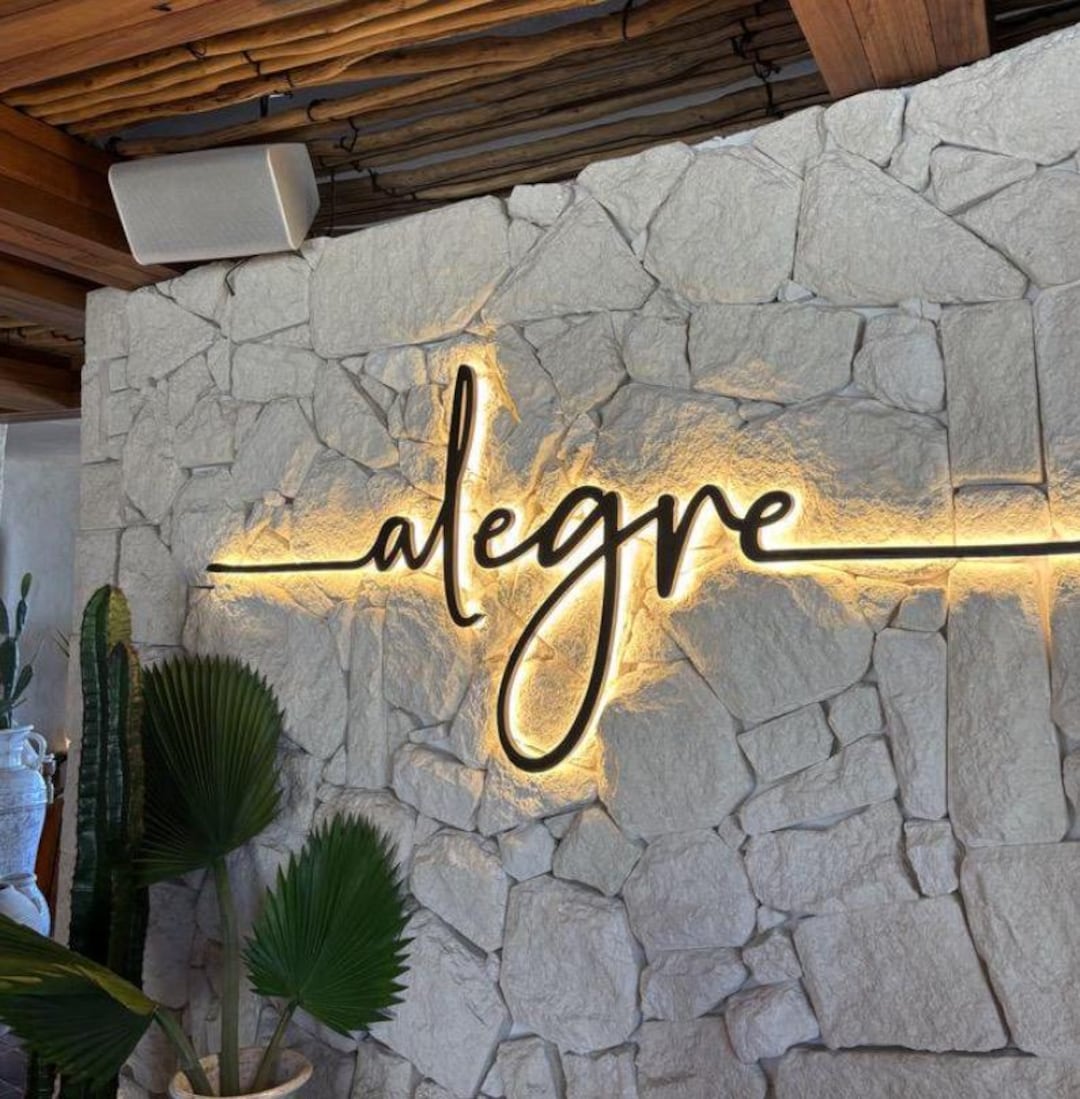 Custom 3D LED Backlit Business Logo Sign | Professional Office ...