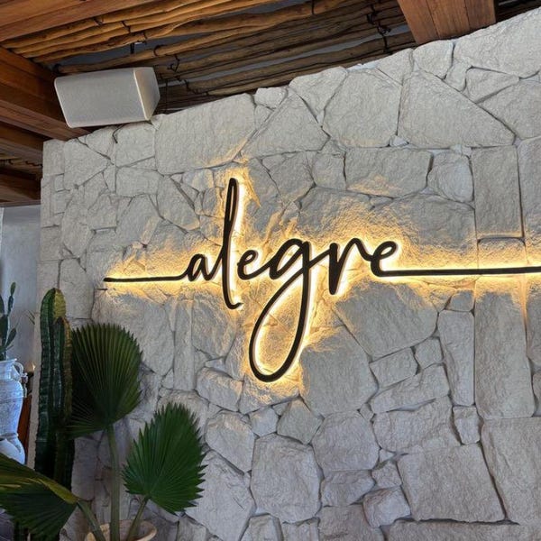 Custom 3D LED Backlit Business Logo Sign | Professional Office & Storefront Wall Sign | Branded Commercial Signage
