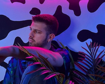 Insegna al neon personalizzata con nome, decorazione da parete a LED