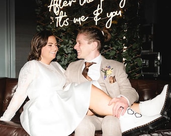 Custom Neon Sign, Wedding Decor, Personalized Name Sign